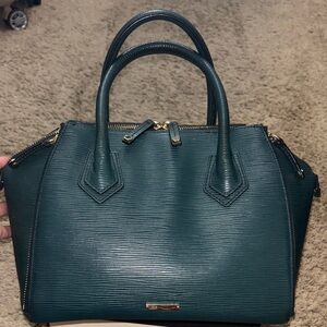 Rebecca Minkoff Mini Perry Teal Satchel
